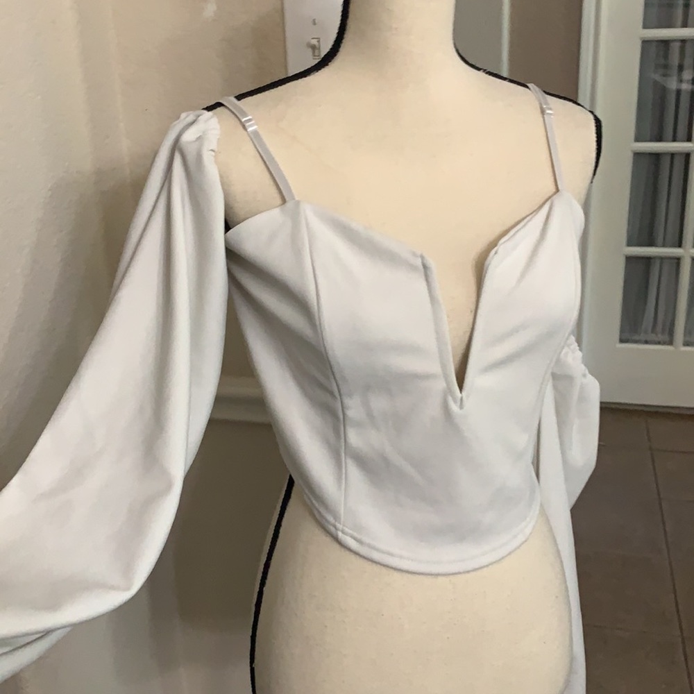 Boohoo white top - Picture 5 of 17